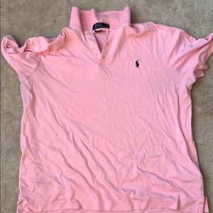 Men’s Pink Polo T-Shirt